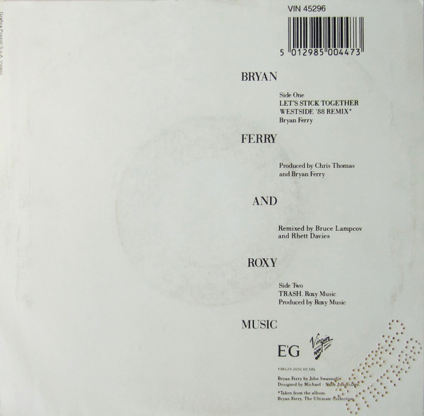 Bryan Ferry - Let's Stick Together | EG (VIN 45296) - 2