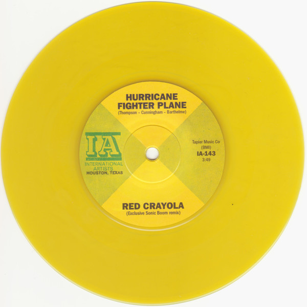 Red Krayola - Hurricane Fighter Plane / Pink Stainless Tail | International Artists (IA-143) - 3