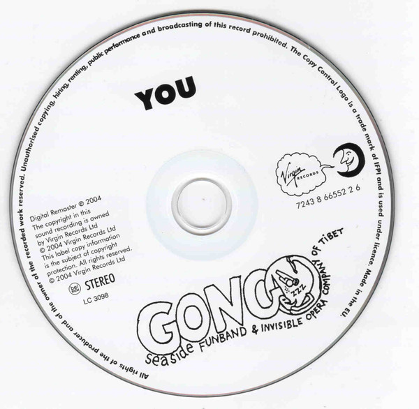 Gong - You [CD] | Virgin (7243 8 66552 2 6) - 4