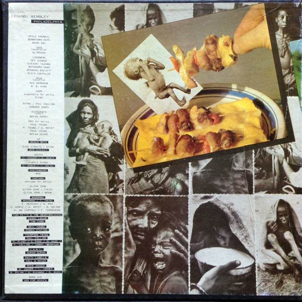 Various - Live Aid A Short Shame Story (We're Askin' For Food…. ….You Gave Us Rock 'N' Roll) | Fast Foud Foundation (F.F.F. 000) - 2 Various - Live Aid A Short Shame Story (We're Askin' For Food…. ….You Gave Us Rock 'N' Roll) | Fast Foud Foundation (F.F.F. 000) - 2