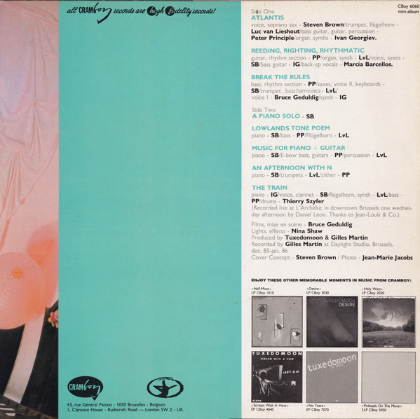 Tuxedomoon - Ship Of Fools | Cramboy (CBOY 6060) - 2