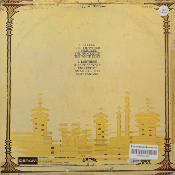 Camel - Mirage | Deram (P.SML 1107) - 2