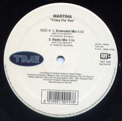 Martina - Crazy For You | TIME (TIME 183)