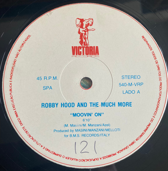 Robby Hood And The Much More - Moovin' On | Victoria (540-M-VRP) - 3