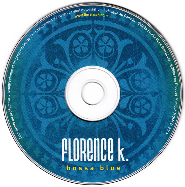 Florence K - Bossa Blue [CD] | Musicor (MQMCD-2364) - 3