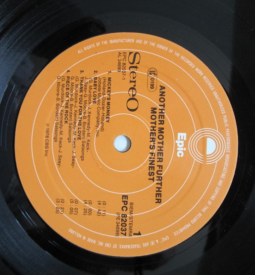 Mother's Finest - Another Mother Further | Epic (EPC 82037) - 2 Mother's Finest - Another Mother Further | Epic (EPC 82037) - 2