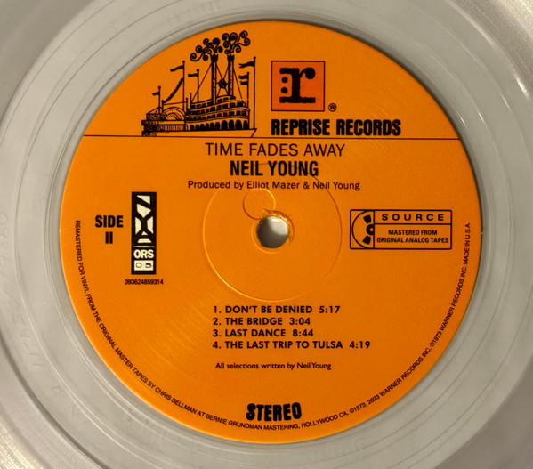 Neil Young - Time Fades Away 50 | Reprise Records (093624859314) - 3