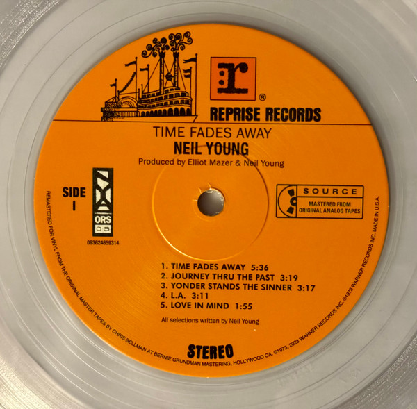 Neil Young - Time Fades Away 50 | Reprise Records (093624859314) - 2