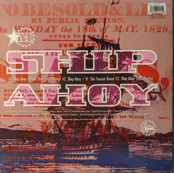 Marxman - Ship Ahoy | Talkin' Loud (TLKX 39) - 2
