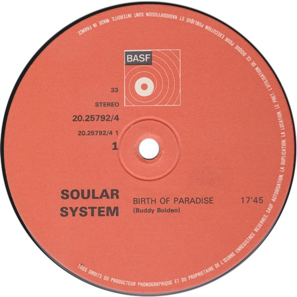Soular System - Birth Of Paradise | BASF (20 25 792-4) - 3