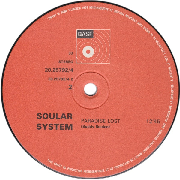 Soular System - Birth Of Paradise | BASF (20 25 792-4) - 4