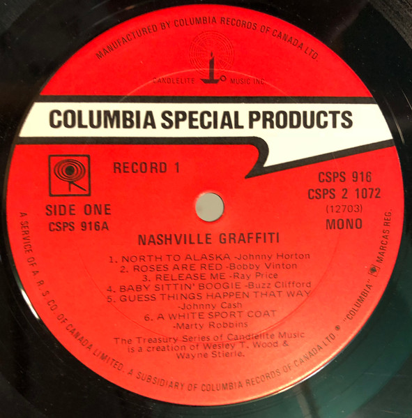 Various - Nashville Graffitti (2LP) [Vinyl] | Columbia Special Products (CSPS 2 1072) - 3