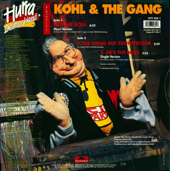 Kohl & The Gang - He's The Boss | Polydor (879 285-1) - 2