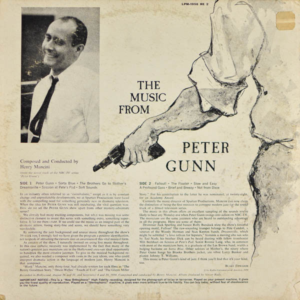 Henry Mancini - The Music From Peter Gunn | RCA Victor (LPM-1956)
