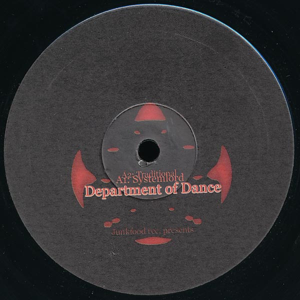 Department Of Dance - Systemlord | Junkfood Records (JF 1033)