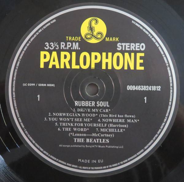 The Beatles - Rubber Soul | Parlophone (PCS 3075) - 3