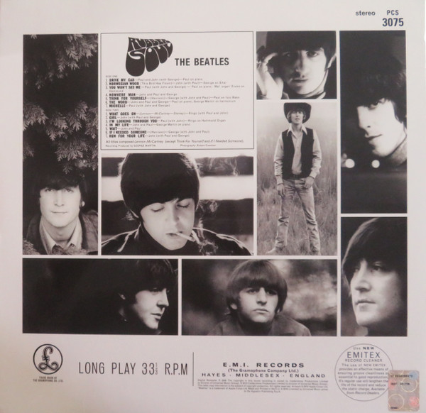 The Beatles - Rubber Soul | Parlophone (PCS 3075) - 2