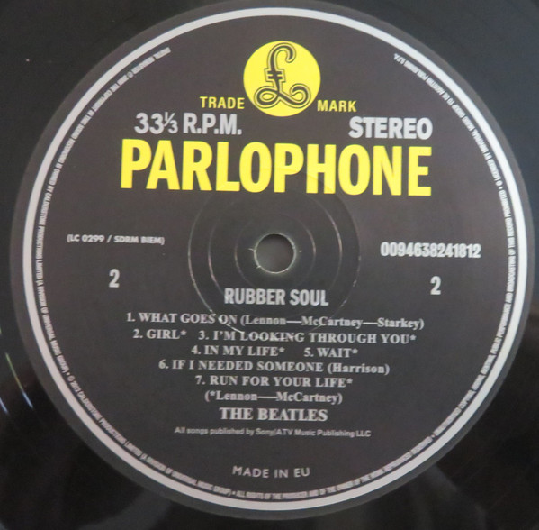 The Beatles - Rubber Soul | Parlophone (PCS 3075) - 4