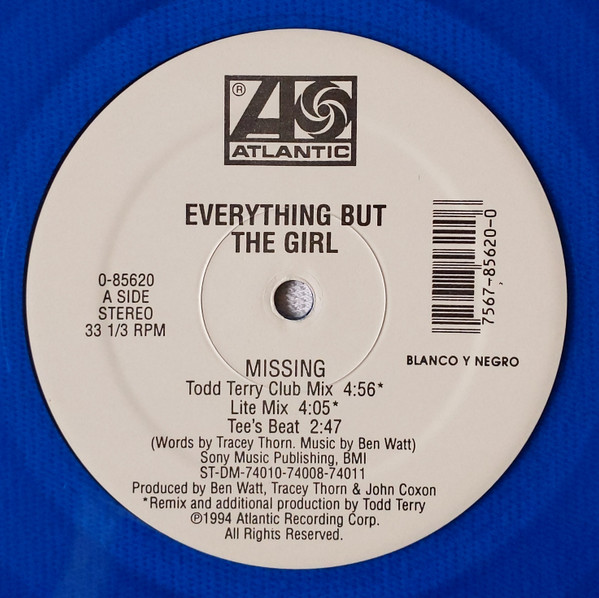 Everything But The Girl - Missing (The Bootleg Mixes!) | Atlantic (0-85620)