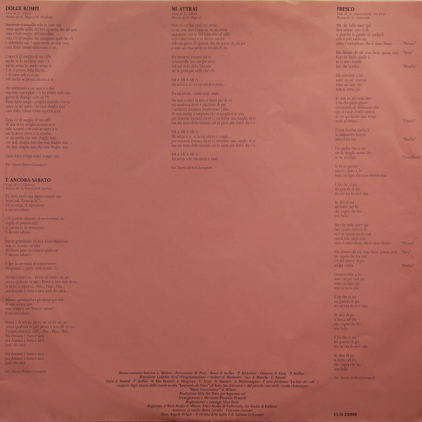 Adriano Celentano - La Pubblica Ottusità | Clan Celentano (CLN 20699) - 4 Adriano Celentano - La Pubblica Ottusità | Clan Celentano (CLN 20699) - 4