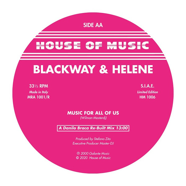 Blackway & Helene - Music For Us | House Of Music (HM 1006) - 3