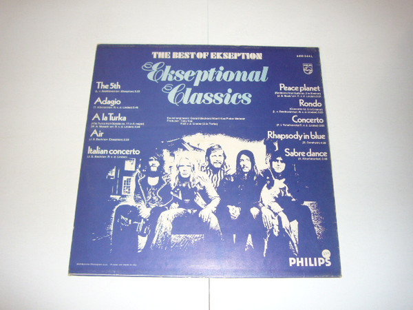 Ekseption - Ekseptional Classics - The Best Of Ekseption | Philips (6410 044 L) - 2 Ekseption - Ekseptional Classics - The Best Of Ekseption | Philips (6410 044 L) - 2