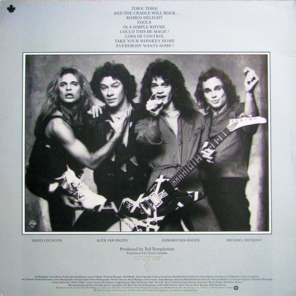 Van Halen - Women And Children First | Warner Bros. Records (XHS 3415) - 2 Van Halen - Women And Children First | Warner Bros. Records (XHS 3415) - 2