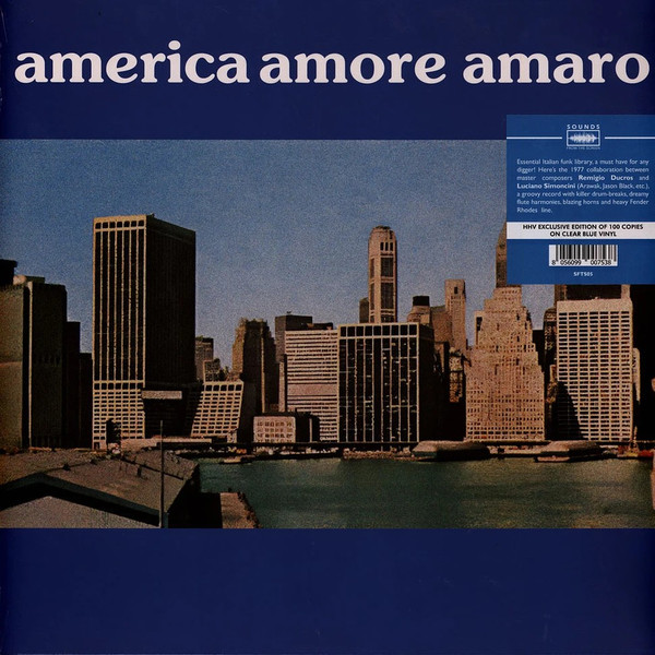 Remigio Ducros , Luciano Simoncini - America Amore Amaro | Sounds From The Screen (SFTS05LP-BLUE) - main Remigio Ducros , Luciano Simoncini - America Amore Amaro | Sounds From The Screen (SFTS05LP-BLUE) - main