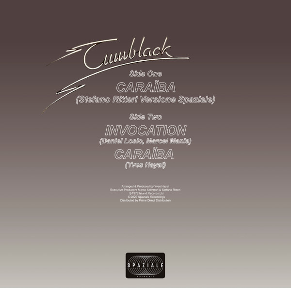 Tumblack - Caraïba | Spaziale Recordings (SPZ-003) - 2 Tumblack - Caraïba | Spaziale Recordings (SPZ-003) - 2