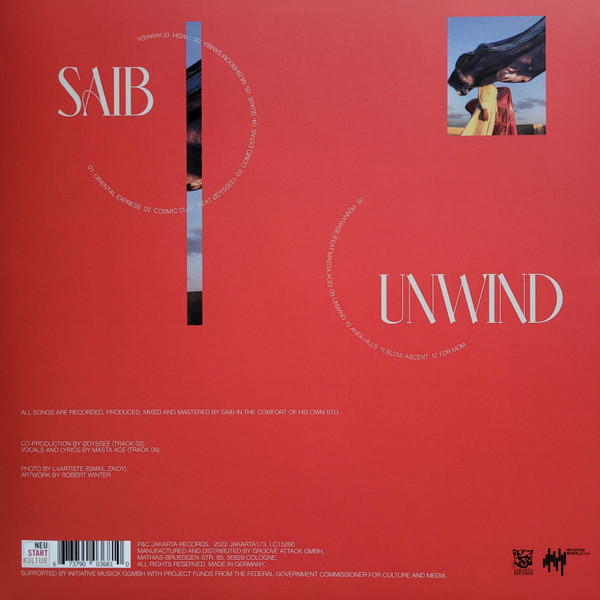 Saib. - Unwind | Jakarta Records (JAKARTA173) - 4 Saib. - Unwind | Jakarta Records (JAKARTA173) - 4