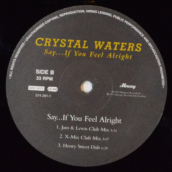 Say... If You Feel Alright