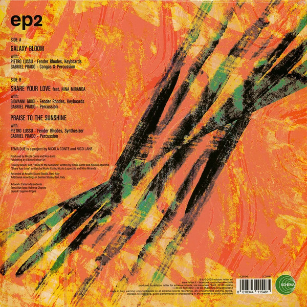 Nicola Conte and Nico Lahs present Tema Due - EP2 | Schema (SCEP548) - 2 Nicola Conte and Nico Lahs present Tema Due - EP2 | Schema (SCEP548) - 2