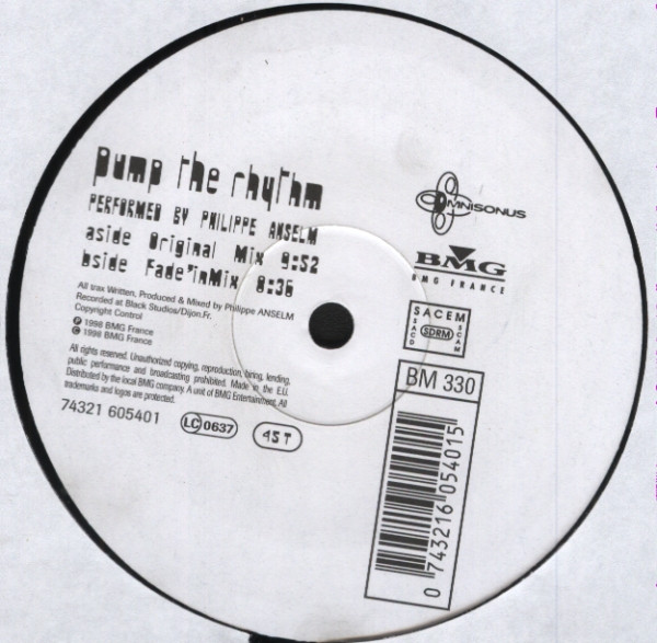 Philippe Anselm - Pump The Rhythm | Omnisonus (74321605401)