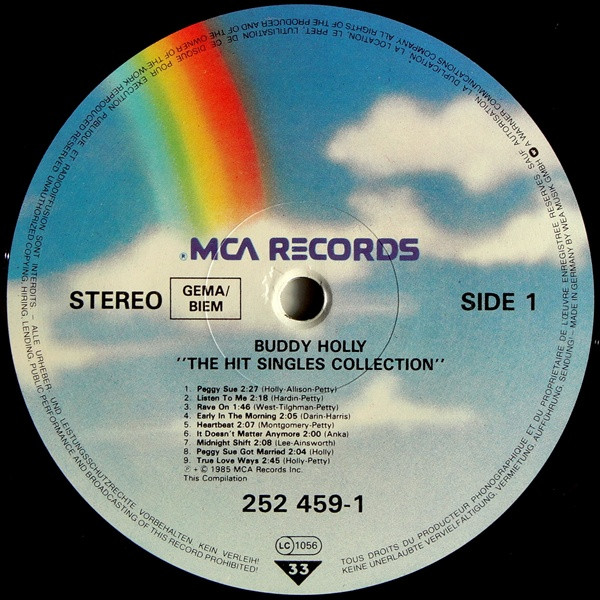 Buddy Holly - The Hit Singles Collection | MCA Records (252 459-1) - 3