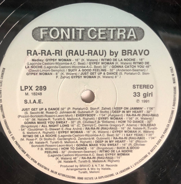 Bravo - Ra-Ra-Ri (Rau-Rau) | Fonit Cetra (LPX 289) - 4 Bravo - Ra-Ra-Ri (Rau-Rau) | Fonit Cetra (LPX 289) - 4