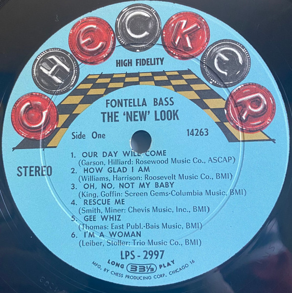 Fontella Bass - The 'New' Look | Checker (LPS -2997) - 3 Fontella Bass - The 'New' Look | Checker (LPS -2997) - 3