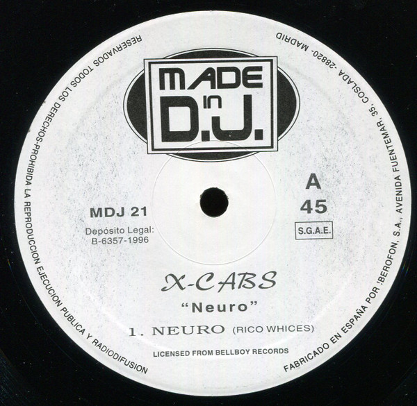 X-Cabs - Neuro | Made In DJ (MDJ 21) - 3