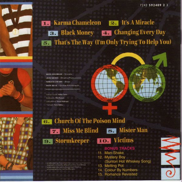 Culture Club - Colour By Numbers CD | Virgin (724359240923) - 2