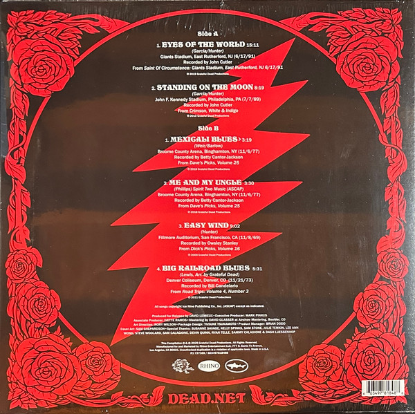 The Grateful Dead - On A Back Porch, Vol. 1 | Rhino Entertainment Company (R1 727359) - 2 The Grateful Dead - On A Back Porch, Vol. 1 | Rhino Entertainment Company (R1 727359) - 2