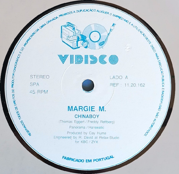 Margie M. - China Boy | Vidisco (11.20.162) - 3