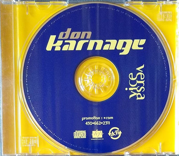 Don Karnage - Vice-Versa | A & R Records (AR2-1131) - 2