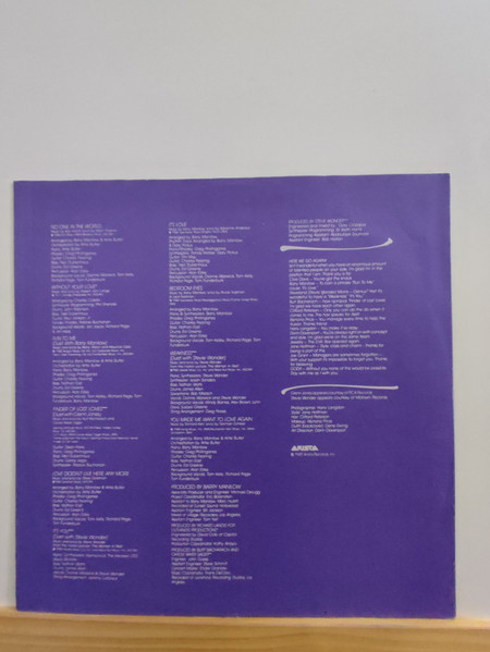 Dionne Warwick - Without Your Love | Arista (03.206571.40) - 4