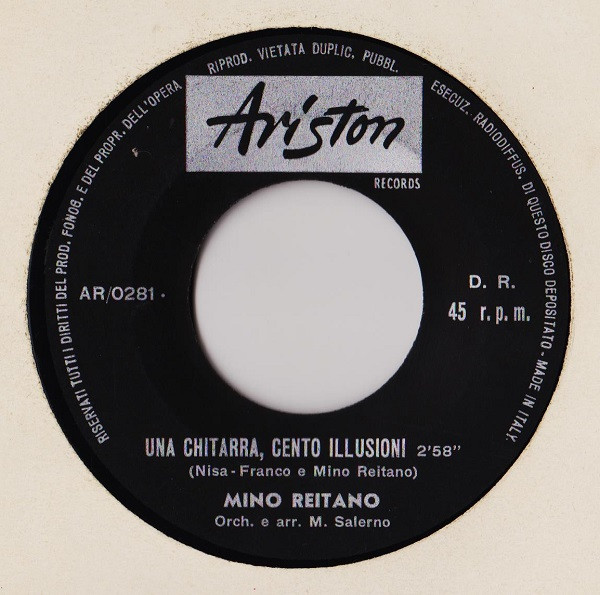Mino Reitano - Una Chitarra, Cento Illusioni | Ariston Records (AR/0281) - 3