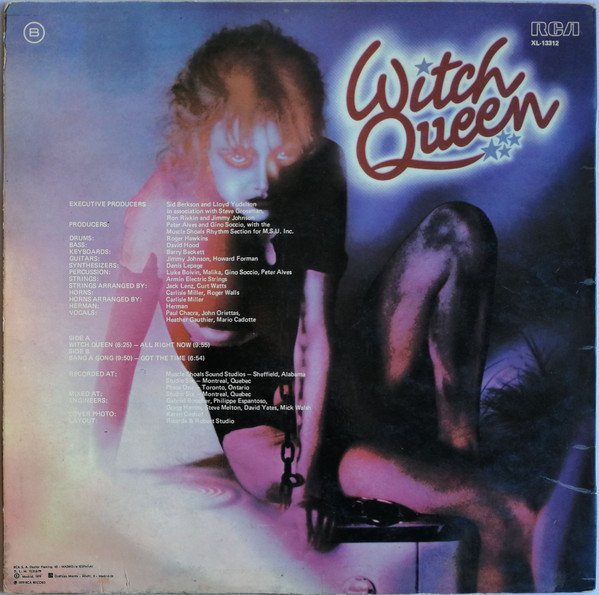 Witch Queen - Witch Queen | RCA Victor (XL 13312) - 2