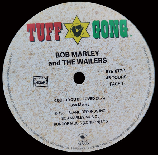 Bob Marley & The Wailers - Could You Be Loved | Tuff Gong (875 677-1) - 3