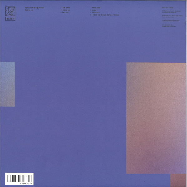 Byron The Aquarius - Akira EP | Heist (HEIST065) - main Byron The Aquarius - Akira EP | Heist (HEIST065) - main