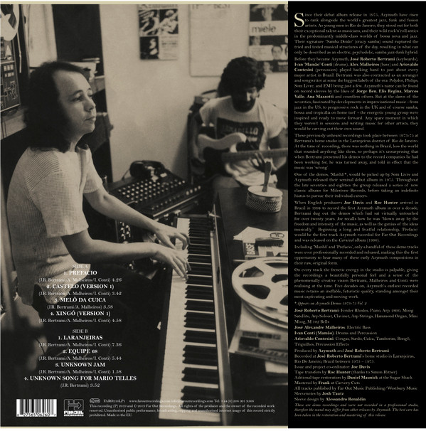 Azymuth - Demos (1973-75) Vol. 1 | Far Out Recordings (FARO210LP1) - 2 Azymuth - Demos (1973-75) Vol. 1 | Far Out Recordings (FARO210LP1) - 2