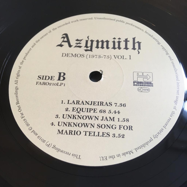 Azymuth - Demos (1973-75) Vol. 1 | Far Out Recordings (FARO210LP1) - 4 Azymuth - Demos (1973-75) Vol. 1 | Far Out Recordings (FARO210LP1) - 4