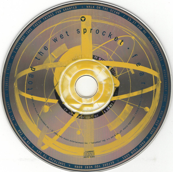 Toad The Wet Sprocket - Fear | Columbia (CK 47309) - 3
