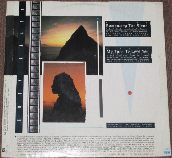 Eddy Grant - Romancing The Stone | ICE (ICET 61) - 2